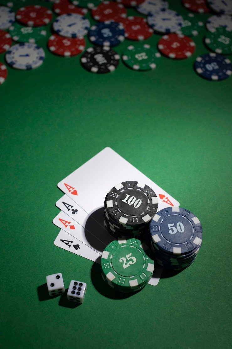 Studio live-dealer Mobile Legends dengan multiple kamera menampilkan dealer profesional